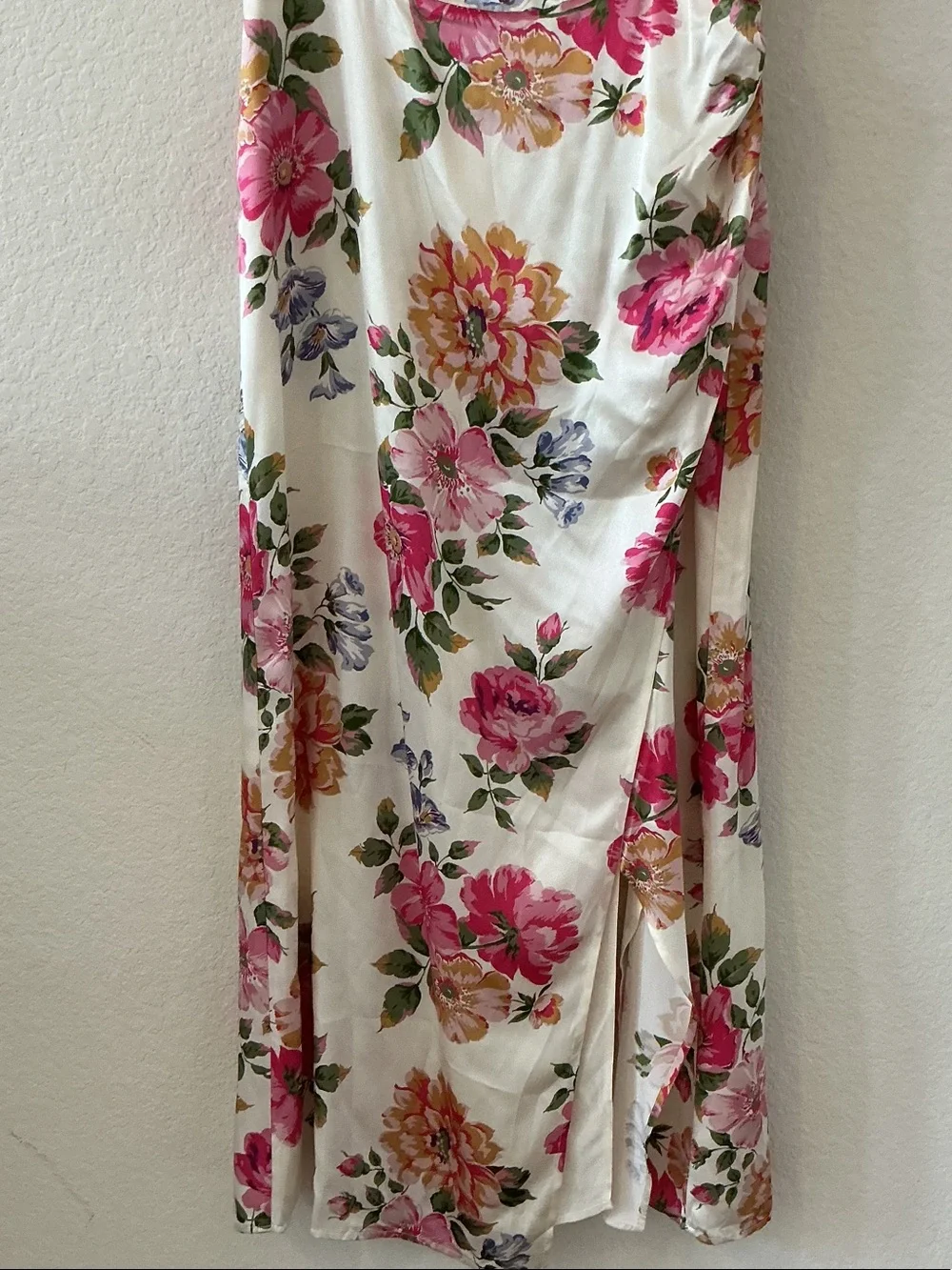 NWOT Reformation Genesis Giverny Floral Silk Size 8 Midi Dress. - Picture 8 of 16